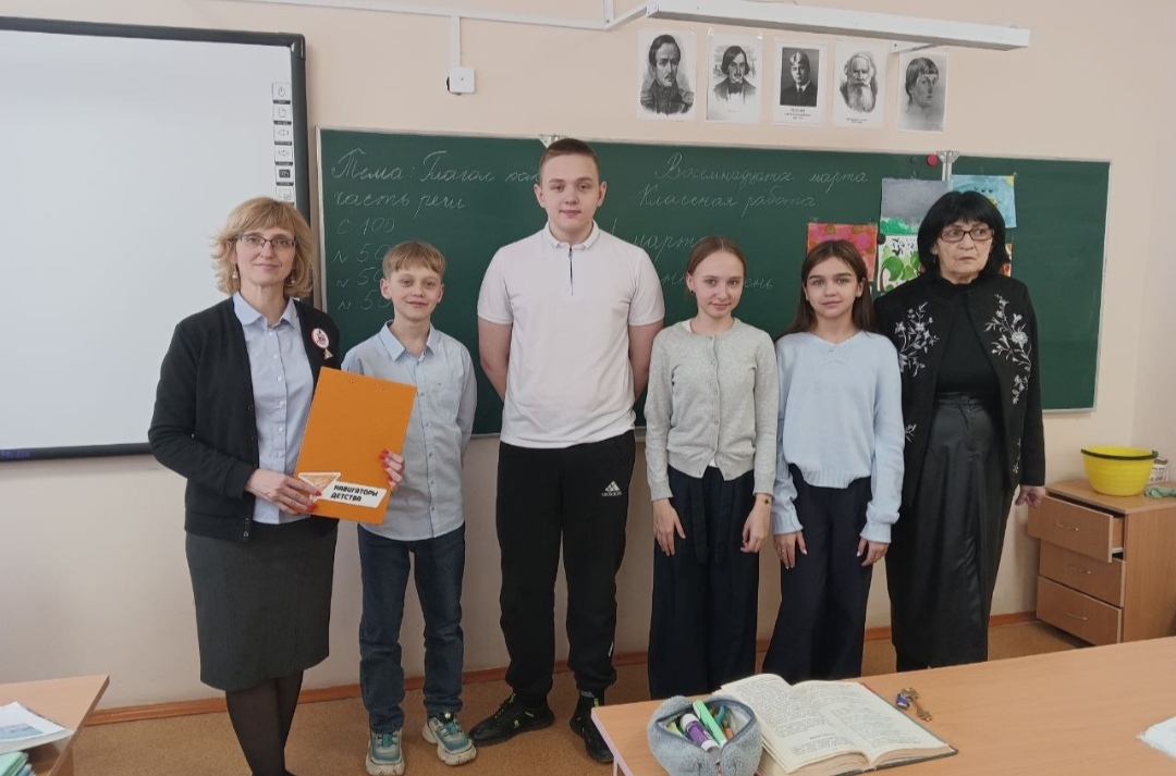 &amp;quot;Мелодия стихов&amp;quot; в 6 &amp;quot;А&amp;quot; классе (классный руководитель Елисеева Татьяна Моисеевна).